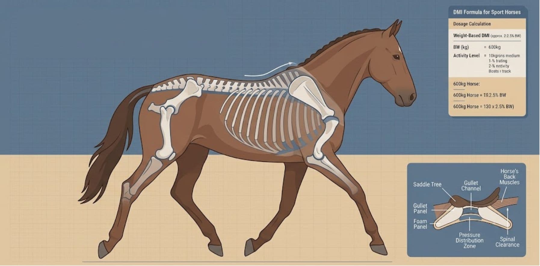 Equine Dose Scaling, DMI & Saddle Fit: A Clinical Guide